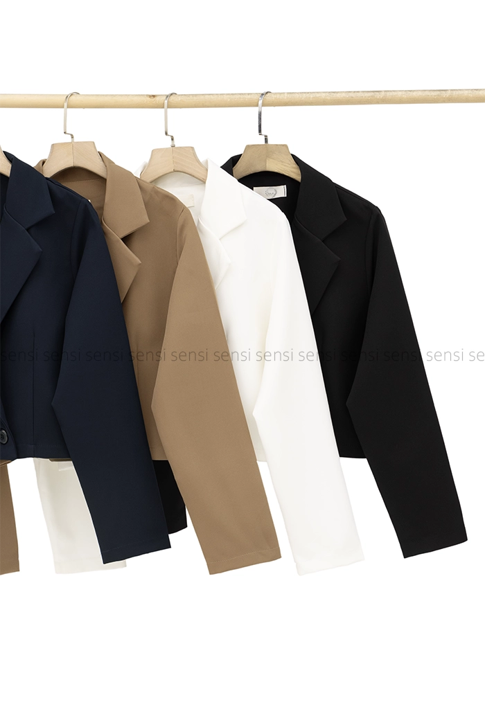 کراپ کت مازراتی دو دکمه کد1005400